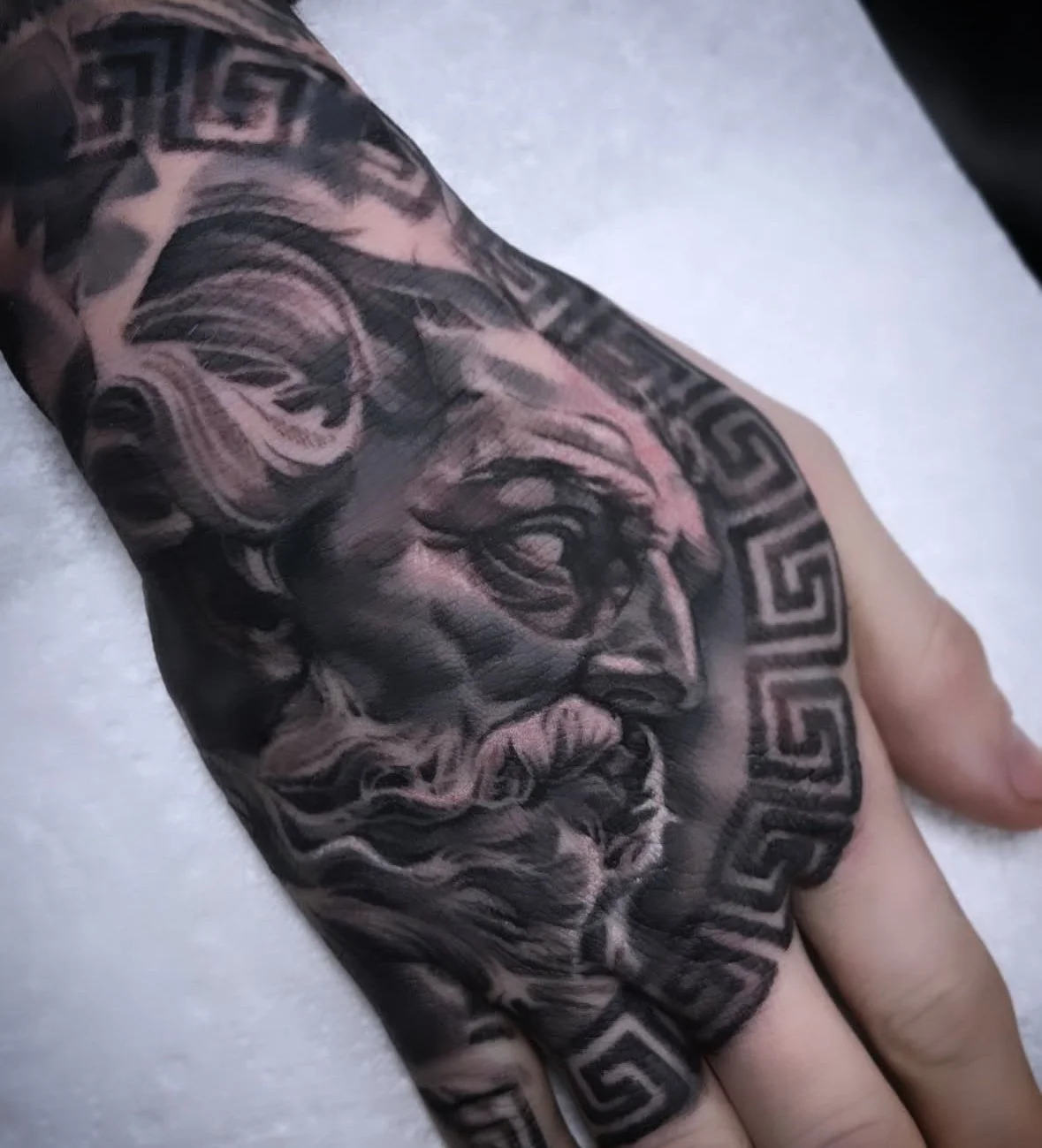 Featured tattoo by Ben Peacock