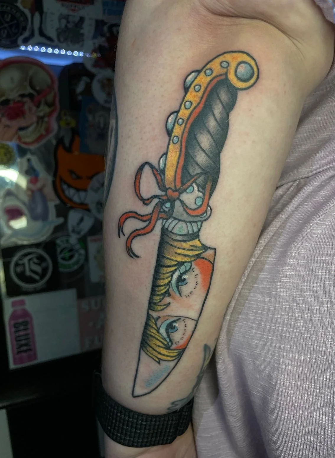 Featured tattoo by Ebony